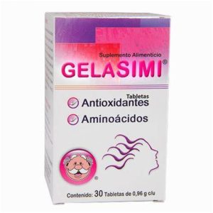 Gelasimi Antioxidantes Aminoácidos (30caps) Suplemento para Cabello y Uñas