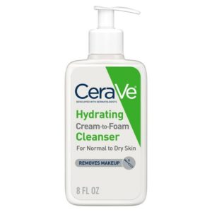 Foaming facial cleanser dry skin 8oz