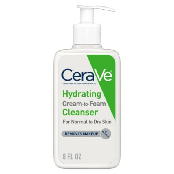 Foaming facial cleanser dry skin 8oz