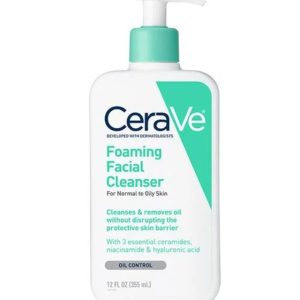 Foaming facial cleanser 12oz